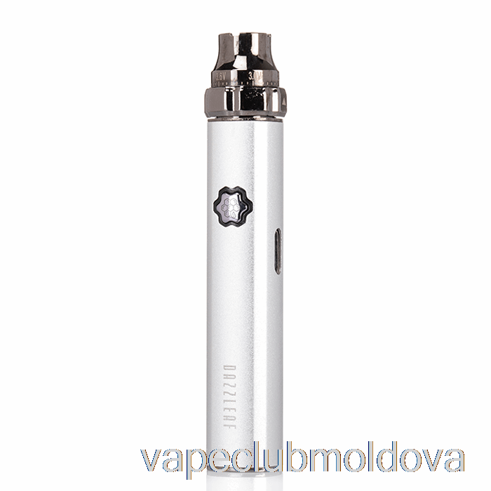 Vape Mod Dazzleaf Squarii Top Twist 510 Baterie Argintie